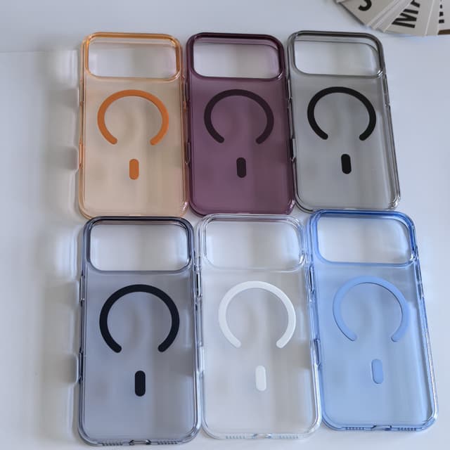 Supplier photo of Magnetic Case Transparent Protective Cover Not Prone To Yellowing