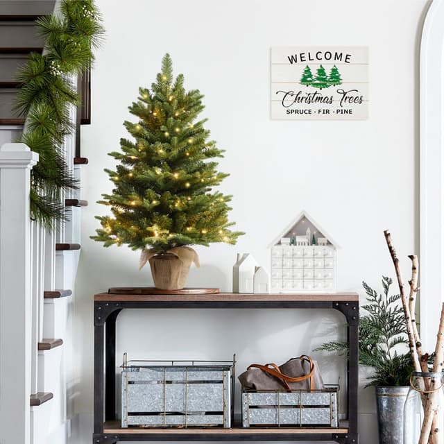 Supplier photo of 60cm Mini Christmas Tree With LED Lights