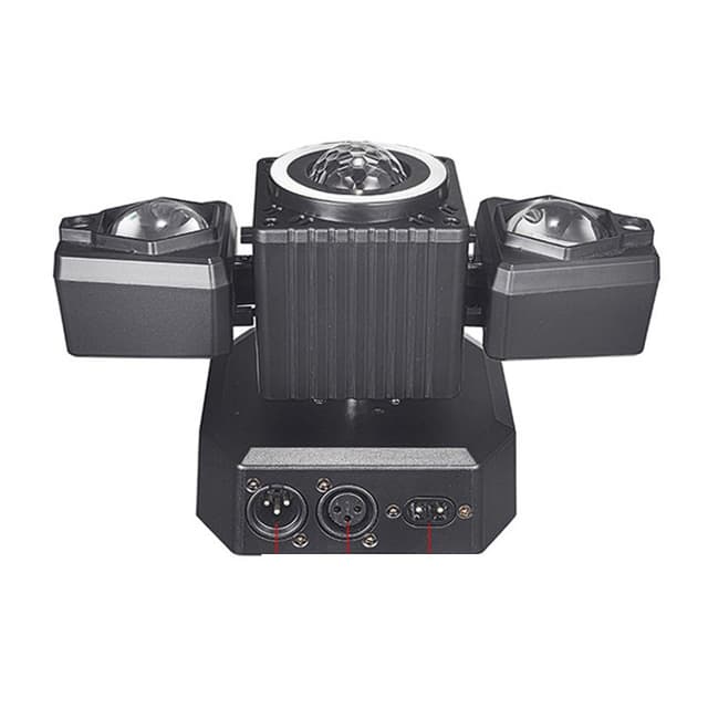 Supplier photo of Moving Head Party Light Rotating Disco Bar Stage Lights Laser Beam Strobe Remote