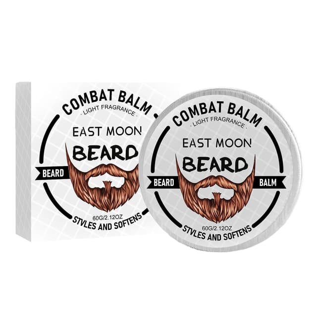 Supplier photo of Men's Beard Moisturizing Balm Hydrates Dry Softens Facial Hair Non-greasy Daily Grooming Gentle