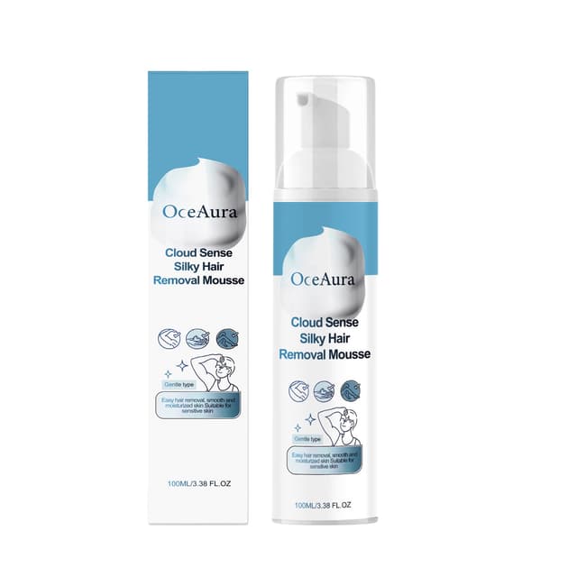 Supplier photo of Men's Hair Removal Mousse Spray Gentle Depilatory Smooth Skin Whole Body Use Portable