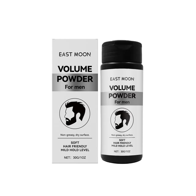 Supplier photo of Men's Hair Styling Powder Men's Hair Volumizing Powder Dry Texturizing Root Lift Refreshing Styling