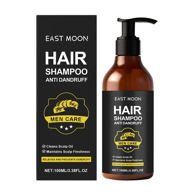 Supplier photo of Men's Shampoo Men's Oily Hair Shampoo Thyme Arginine Anti-dandruff Deep Cleansing Volumizing Daily