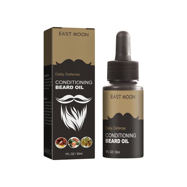 Supplier photo of Beard Oil for Men Mustache Grooming Softens Moisturizes Tames Frizzy Hair Men's Care Gentle