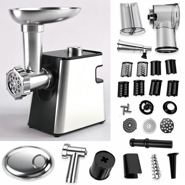 Supplier photo of 2800W Electric Meat Grinder Mincer Sausage Maker Filler Home Mincing Machine UK