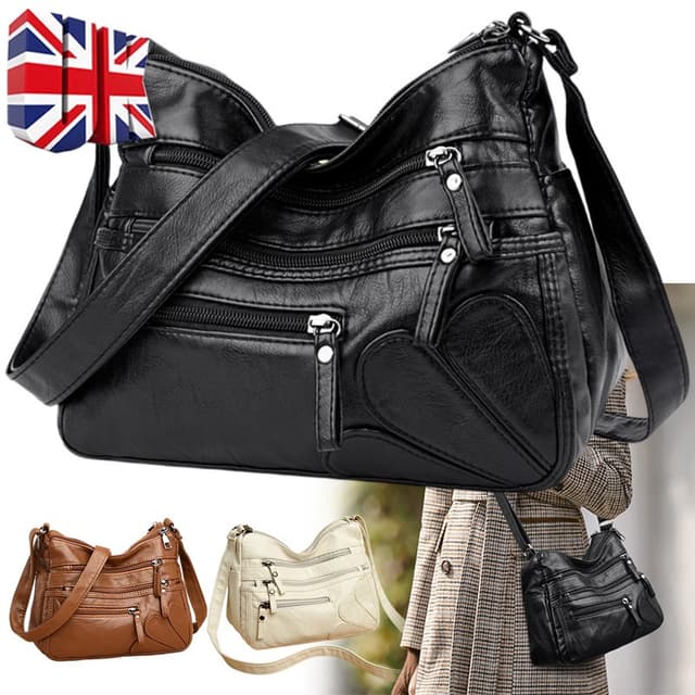 Supplier photo of Ladies Shoulder Bags Soft PU Leather Crossbody Bag For Women Travel Daily Use