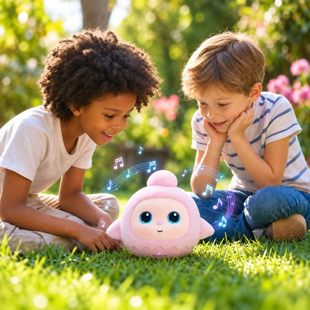 Supplier photo of AI Companion Interactive Robot, Smart Emotional Talking Toys For Kids With LCD Emotional Eye Screen, Desk Educational Playmate Sales Channel Forbidden On AMAZON