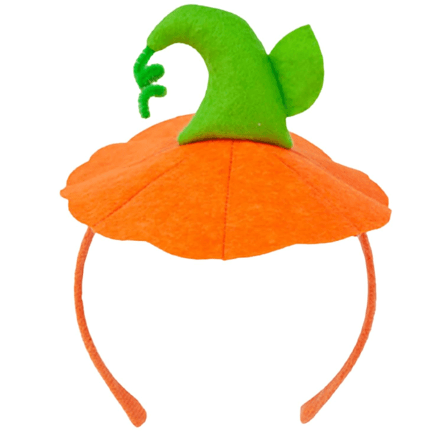 Supplier photo of Thanksgiving Pumpkin Headband Orange Pumpkin Hat Hairbands Cute Design Dress Up Thanksgiving Party Decoration Hair Bands Christmas Cosplay Birthday Party 1Pack