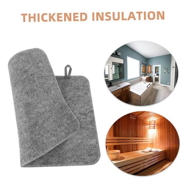 Supplier photo of Reusable Soft Non-slip Sauna Mat