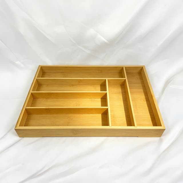 Supplier photo of Bamboo Kitchen Storage Drawer For Cutlery