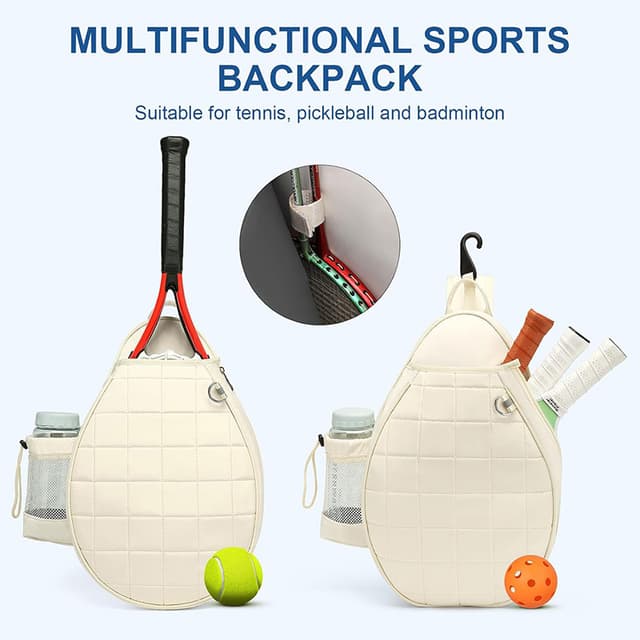 Supplier photo of Tennis Backpack Quilted Crossbody Bag