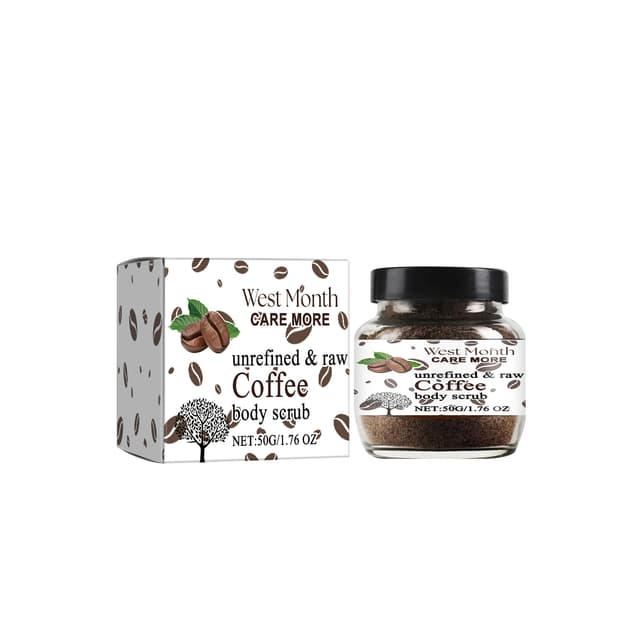 Supplier photo of Coffee Body Scrub Gentle Cleansing Exfoliating Softening Refreshing Moisturizing