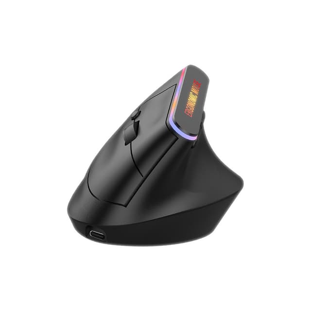 Supplier photo of Cross-border Ergonomic Vertical Wireless Mouse, Silent Office 2.4G Bluetooth Dual-mode Computer Mouse