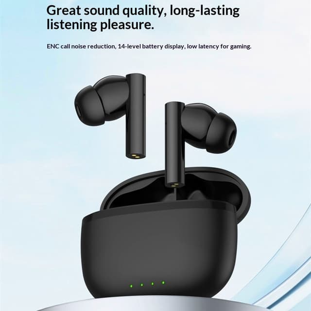 Supplier photo of New Noise-canceling In-ear Bluetooth Headphones