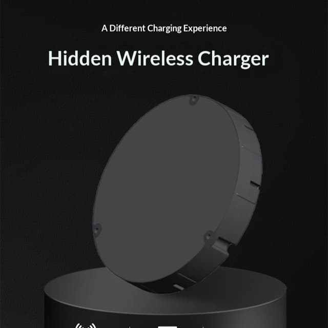 Supplier photo of Long-range Wireless Charger For Under The Desk