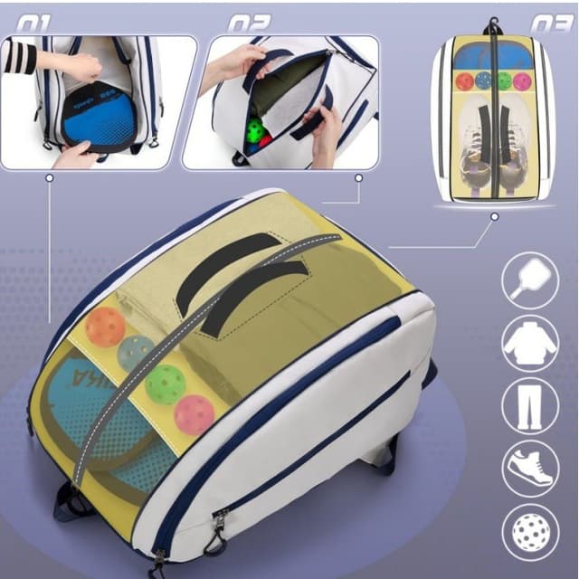 Supplier photo of Sports Tennis Backpack For Men And Women