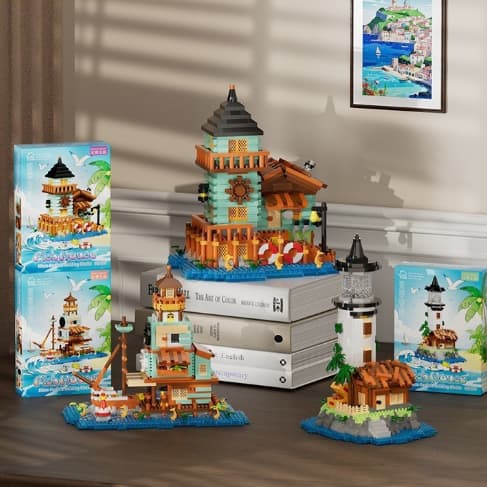 Supplier photo of Street View High Building Blocks Children's Educational Toys
