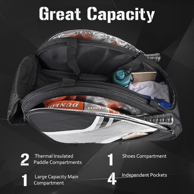 Supplier photo of Breathable Shoe Compartment Cricket Bat Storage Bag