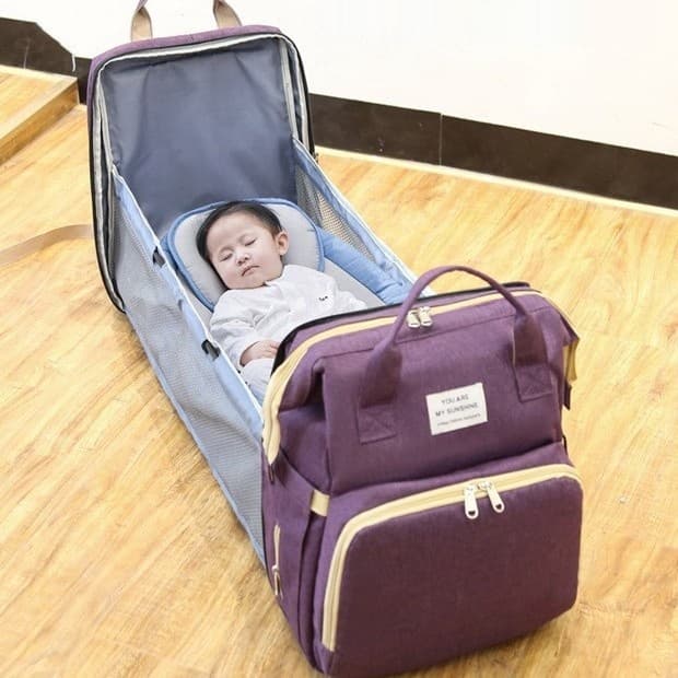 Supplier photo of Casual Large-capacity Multi-functional Mommy Bag