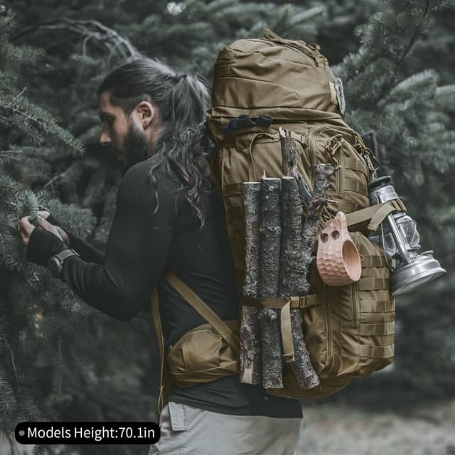 Supplier photo of Mountaineering Leisure And Tactical High-Capacity Backpack For Men And Women